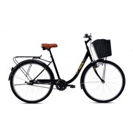 BICIKL Melody 26", crno-žuta, gradski